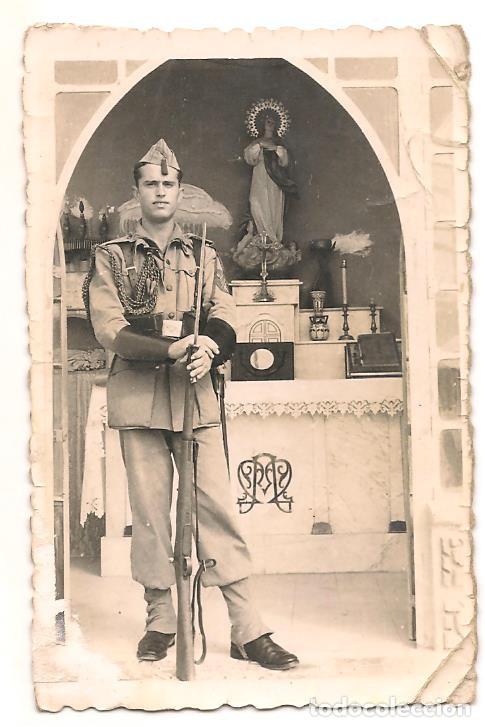 Militaria: SOLDADO ESPA&Ntilde;OL EN LOS A&Ntilde;OS 40