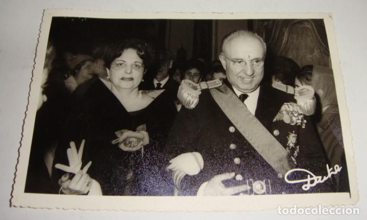Militaria: Fotograf&iacute;a Militar. Alto cargo con condecoraciones.