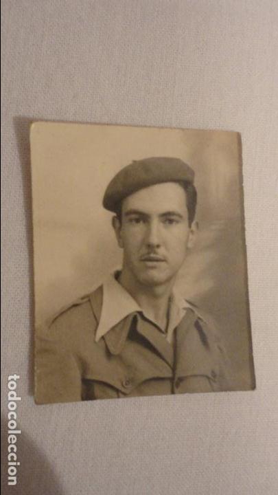 Militaria: ANTIGUA FOTOGRAFIA DE CARNET.MILITAR.1939