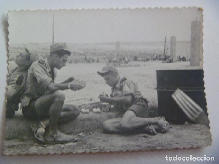 Military Antiques: SIDI IFNI - MILITAR BRIPAC , PARACAIDISTAS CON ROPA TROPICAL, PANTALON CORTO Y SANDALIAS
