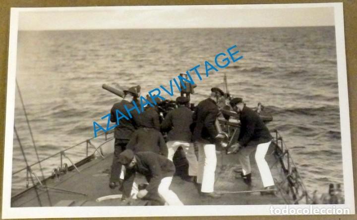 Military Antiques: A&Ntilde;OS 30, ARTILLEROS DE LA MARINA ALEMANA, MUY RARA, 140X90MM