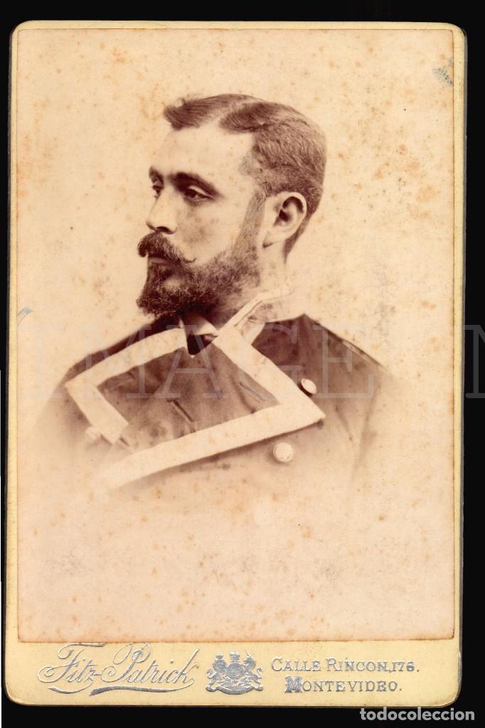 Militaria: Francisco Alaman Teniente Medico Marina espa&ntilde;ola 1889 foto original Sta Isabel Historia Naval
