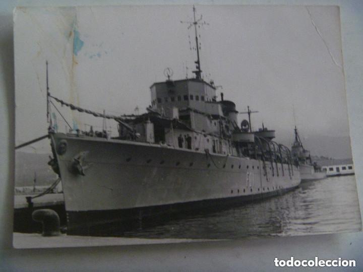 Militaria: MARINA ESPA&Ntilde;OLA, ARMADA : FOTO DE BUQUE DE GUERRA F 01