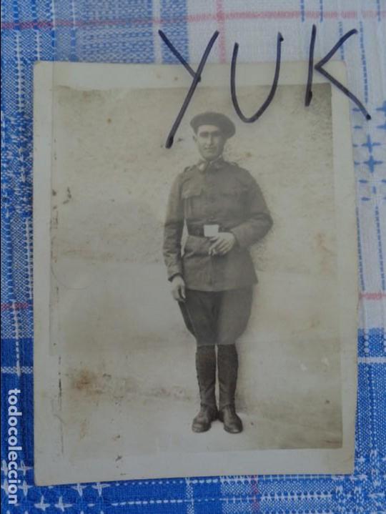 Militaria: FOTOGRAFIA DE SOLDADO DE LOS A&Ntilde;OS 30 --- NO SE SI  DE LA GUERRA CIVIL O ANTES