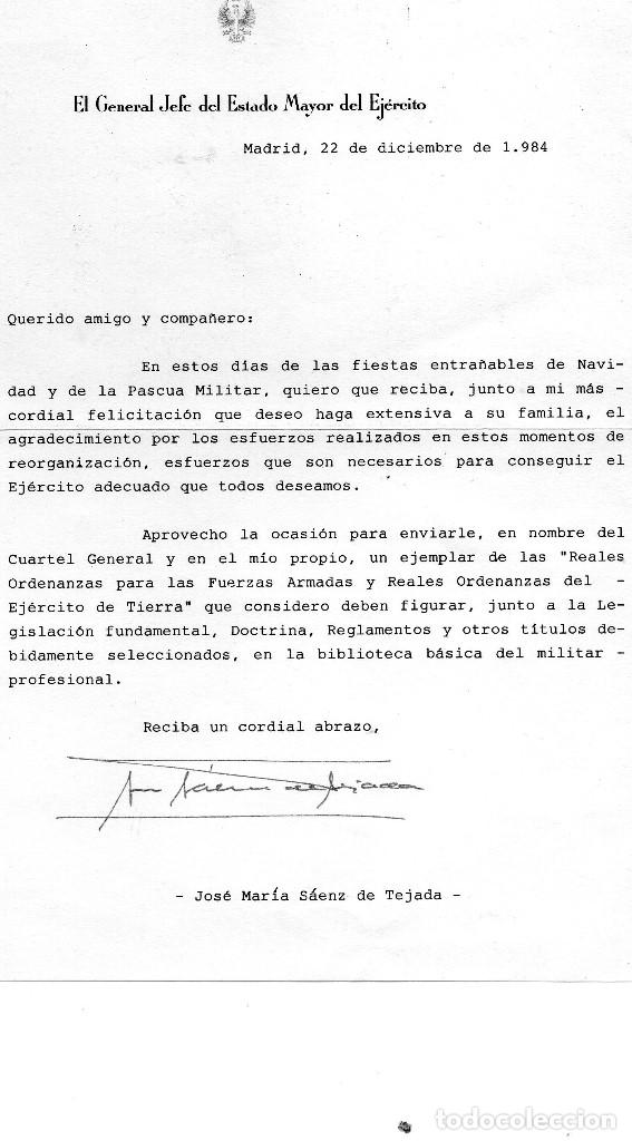 Militaria: Militar Felicitacion Navidad