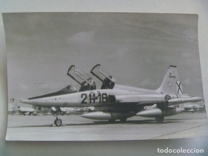 Militaria: AVIACION : FOTO DE UN AVION A REACCION DE LA FUERZA AEREA ESPA&Ntilde;OLA
