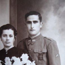 Militaria: FOTOGRAFÍA SARGENTO INFANTERÍA DEL EJÉRCITO ESPAÑOL. OCTUBRE 1939. Lote 137852102