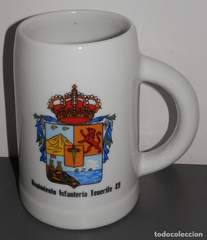 Militaria: JARRA DEL BATALLON DE INFANTERIA TENERIFE 49