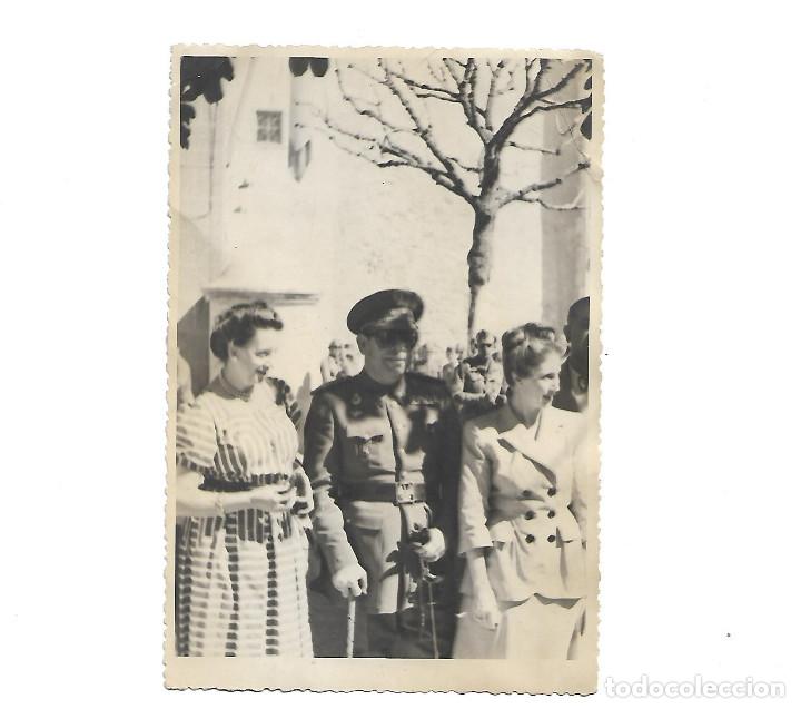 Militaria: Mando militar.Fotograf&iacute;a Ceretania-Puigcerd&aacute;,parte trasera dedicatoria
