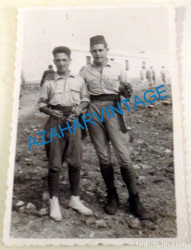 Militaria: TARGUIST, MARRUECOS, 1954, SOLDADOS DE REGULARES, 60X85MM