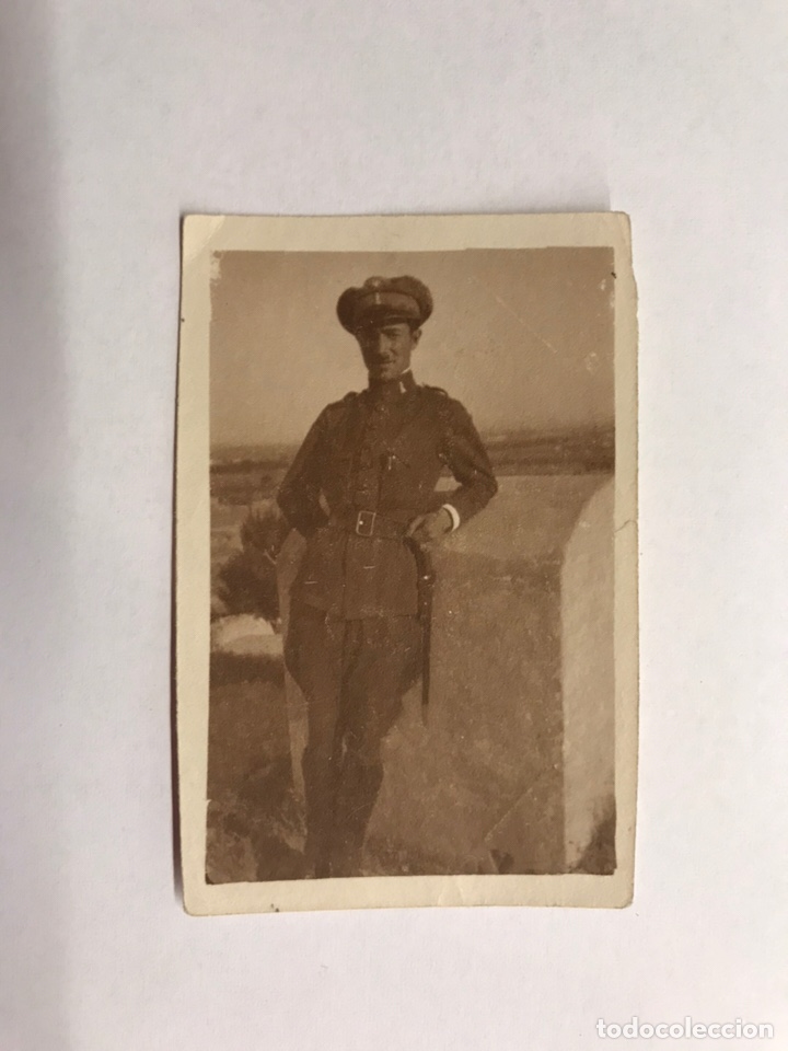 Militaria: MILITAR. (1) Fotograf&iacute;a antigua. Oficial del Ej&eacute;rcito Espa&ntilde;ol (a.1926)