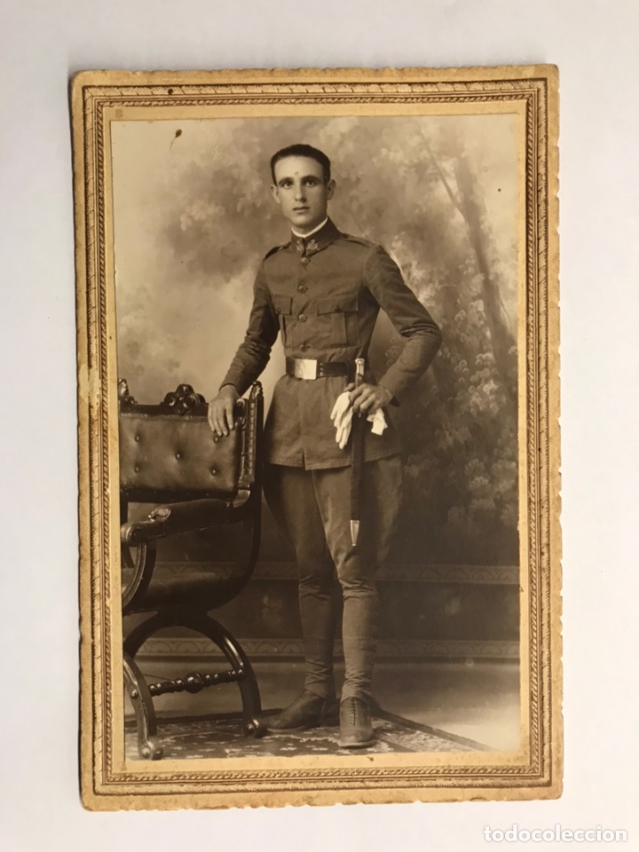 Militaria: MILITAR. Fotograf&iacute;a original &eacute;poca. Oficial del Ej&eacute;rcito Espa&ntilde;ol (h.1920?)