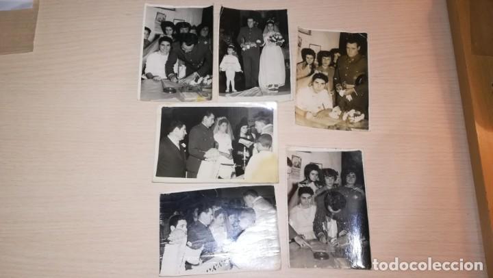 Militaria: LOTE FOTOGRAFIAS DE MILITAR DIA DE SU BODA