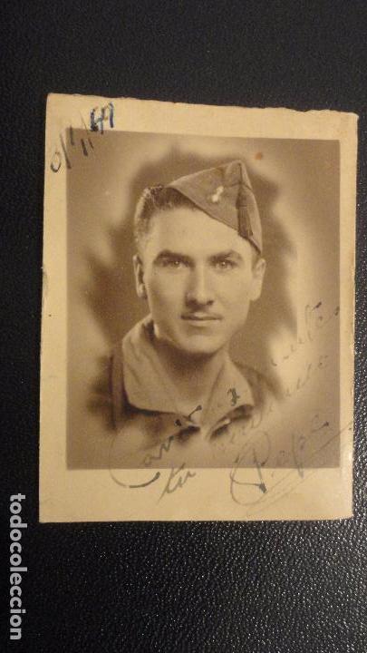 Militaria: ANTIGUA FOTOGRAFIA DE MILITAR.