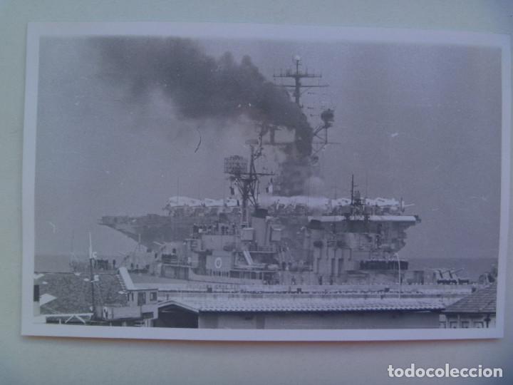 Militaria: FOTO DE UN PORTAAVIONES ......... 12 X 18 CM