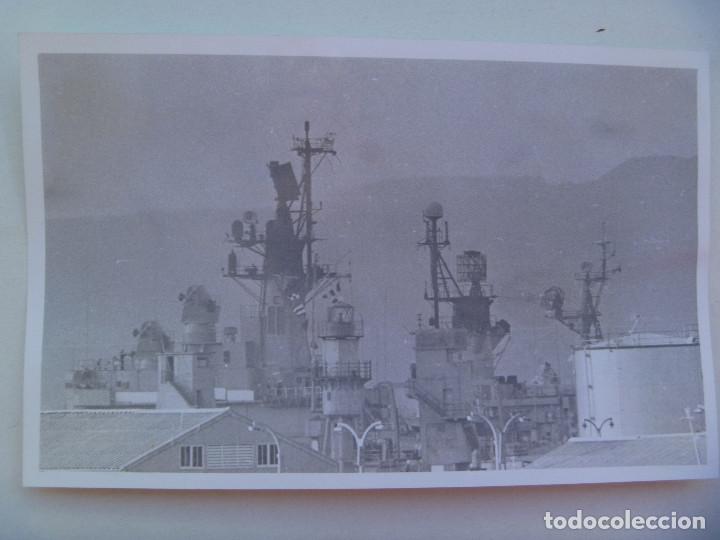 Militaria: FOTO DE BUQUE DE GUERRA EN ALTA MAR .......... 12 X 18 CM