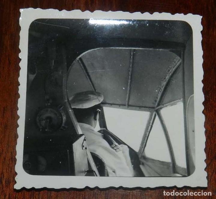 Militaria: FOTOGRAFIA DE AVION DE IBERIA EN EL AEROPUERTO DE GUINEA ESPA&Ntilde;OLA, A&Ntilde;OS 50, MIDE 6 X 6 CMS.
