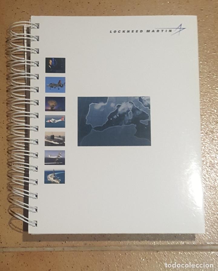 Military Antiques: Libreta de notas Lockheed Martin
