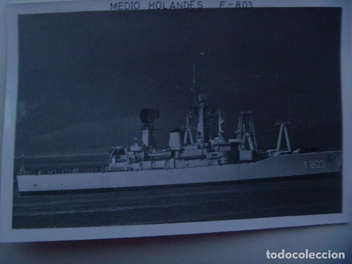 Military Antiques: FOTO DE UN BUQUE DE GUERRA DE HOLANDA , MATRICULA F 803