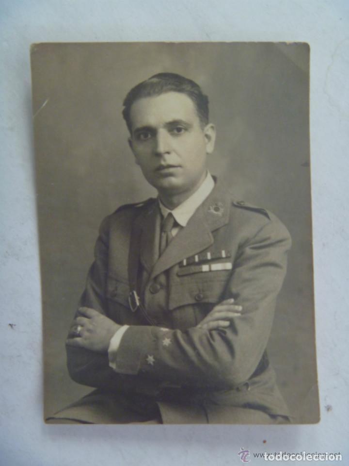 Military Antiques: GUERRA DE AFRICA : FOTO DE CAPITAN DE INFANTERIA MUY CONDECORADO
