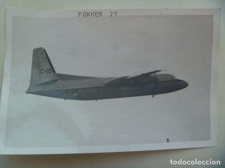 Military Antiques: FOTO DE UN AVION FOKKER 27 EN VUELO