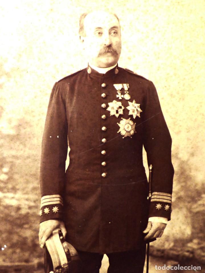 Militaria: CORONEL DIEGO OLLERO Y CARMONA. LLEG&Oacute; A GENERAL DE DIVISI&Oacute;N DE ARTILLER&Iacute;A. FOTO MUY GRANDE