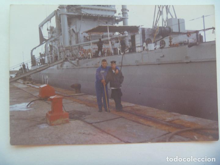 Military Antiques: MARINA DE GUERRA ESPA&Ntilde;OLA : FOTO DE MARINEROS Y UN BUQUE DE GUERRA
