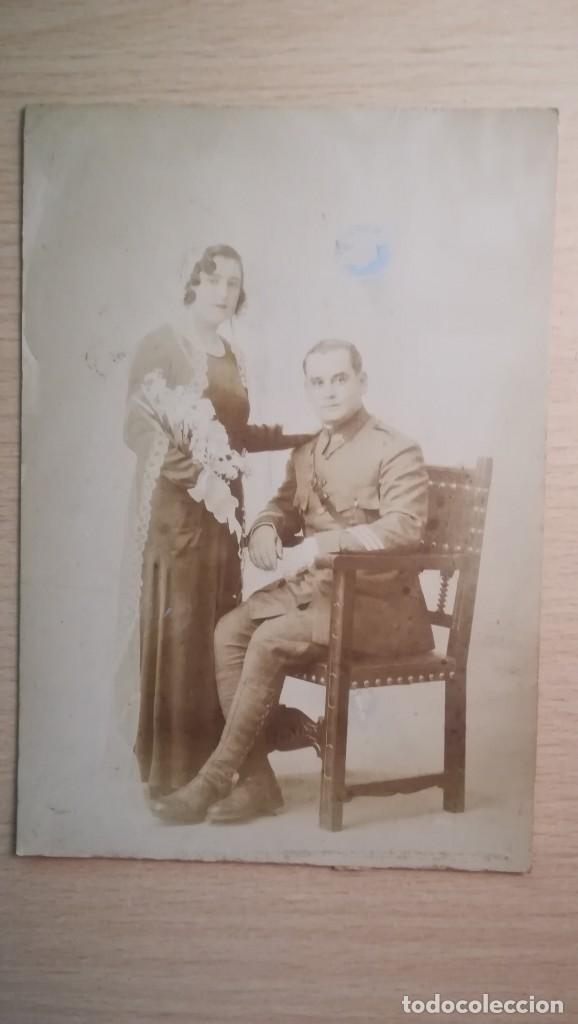 Militaria: ANTIGUA FOTOGRAFIA SARGENTO DE INFANTERIA ESPA&Ntilde;OL
