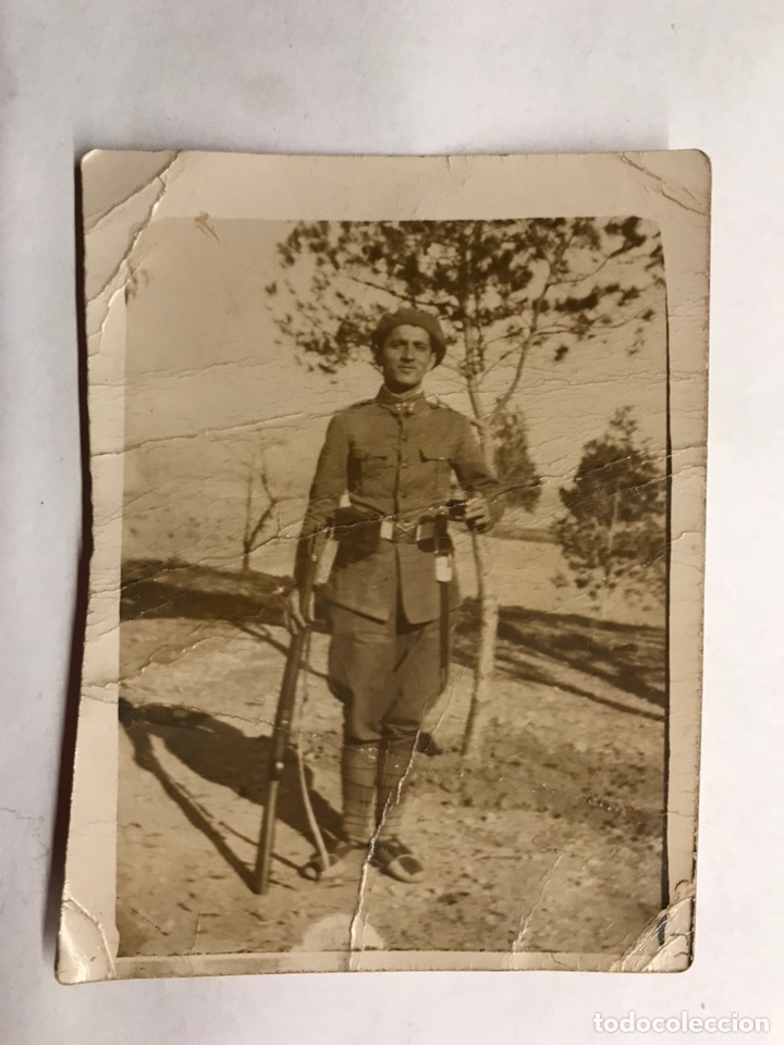 Militaria: MILITAR. Soldado de la unidad de cazadores?? Armado.. (h.1920?)