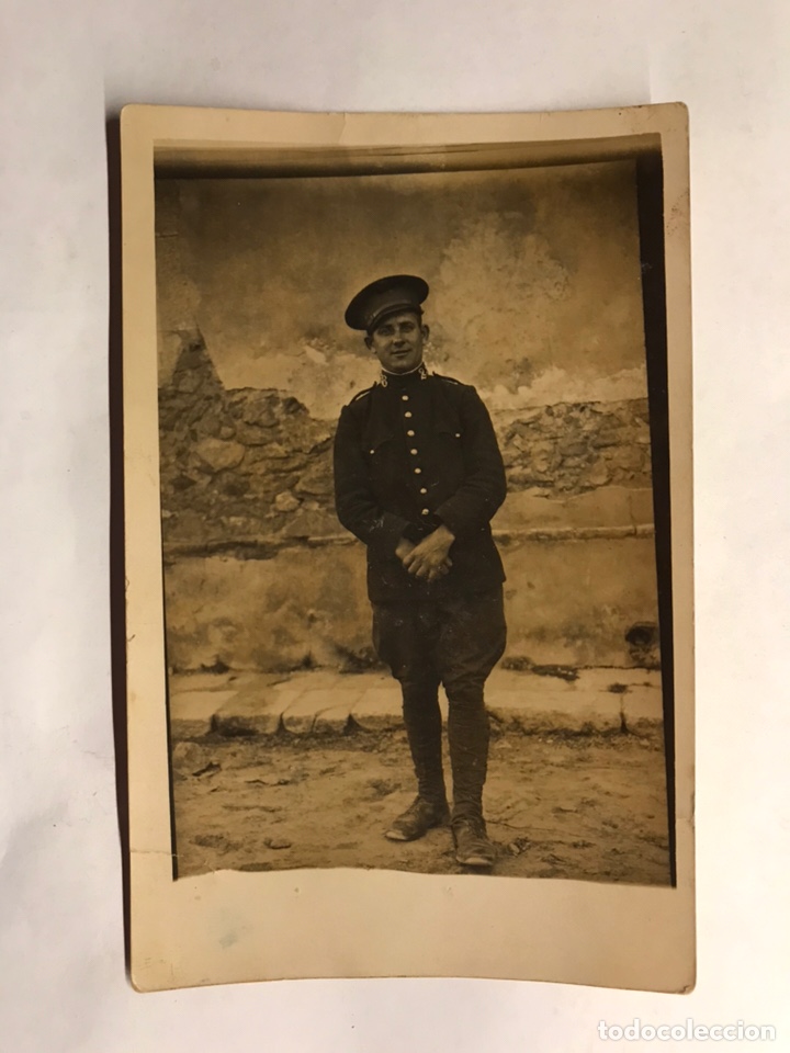 Militaria: MILITAR. Fotograf&iacute;a antigua. Soldado del ej&eacute;rcito Espa&ntilde;ol de los a&ntilde;os veinte... (h.1920?)