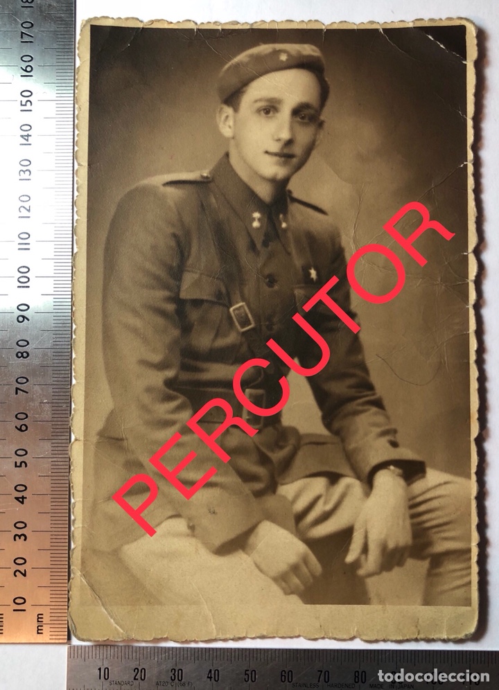Militaria: FOTO ALF&Eacute;REZ PROVISIONAL DE ARTILLER&Iacute;A, GUERRA CIVIL.