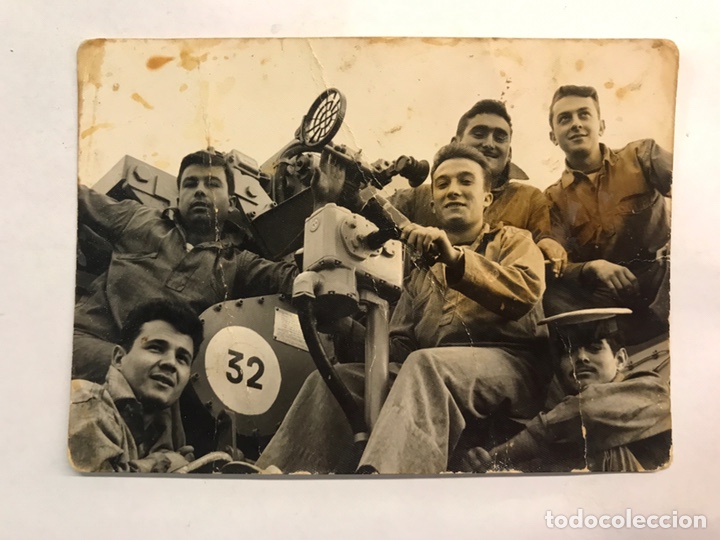 Militaria: MILITAR. Cartagena Base Naval. Fotograf&iacute;a antigua. Para el recuerdo...(h.1960?)