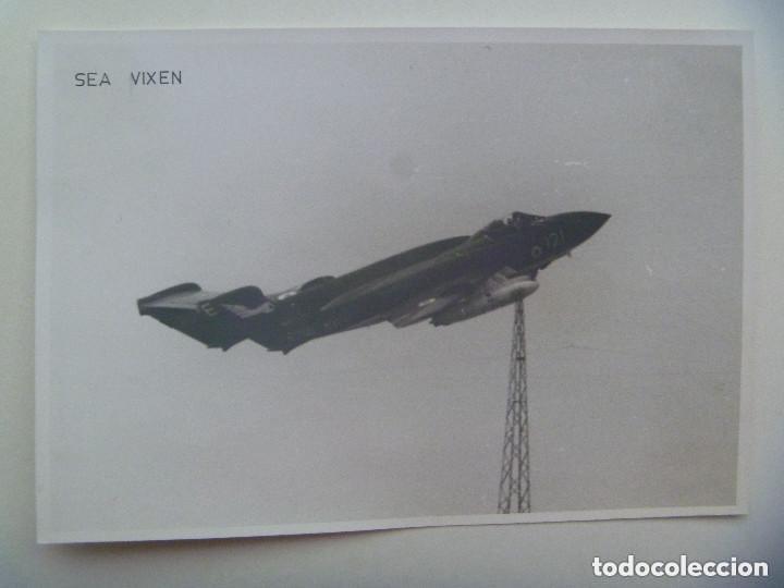 Militaria: FOTO DE UN AVION EN VUELO : SEA VIXEN.