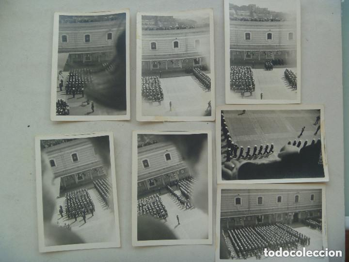 Militaria: MARINA: LOTE DE 7 FOTOS DE DESFILE Y FORMACION , JURA DE BANDERA INFANTERIA DE MARINA