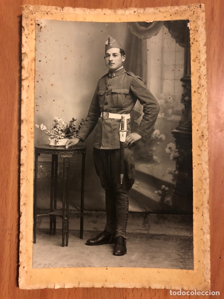 Militaria: Fotograf&iacute;a militar.15,5x10 cm