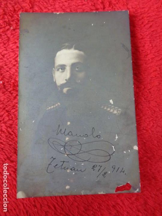 Military Antiques: postal fotografica de soldado en tetuan ( africa ) - Febrero de 1914