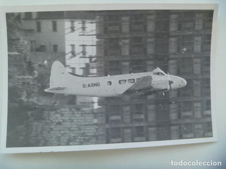 Military Antiques: FOTO DE UN AVION EN VUELO : MATRICULA G - ASNG ... 12 X 18 CM
