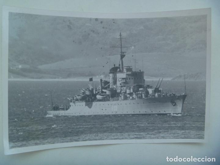 Military Antiques: MARINA DE GUERRA : FOTO DE UN BARCO  MATRICULA F 32 ............ 11,5 X 18 CM