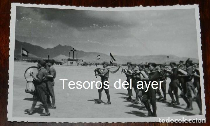 Military Antiques: FOTOGRAFIA DE GRUPO DE GAITEROS DEL EJERCITO ESPA&Ntilde;OL, MIDE 13,5 X 8,5 CMS