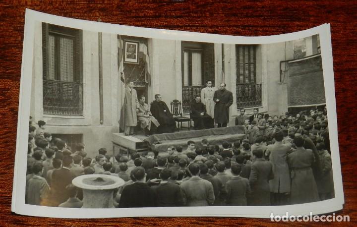 Military Antiques: FOTOGRAFIA DE IGNACIO MATEO MARTIN, JERARCA DE FALANGE, PRIMER LOCUTOR DE RADIO NACIONAL DE ESPA&Ntilde;A,