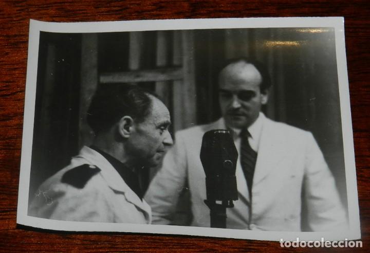 Military Antiques: FOTOGRAFIA DEL PERIODISTA DON IGNACIO MATEO MARTIN, JERARCA DE FALANGE, PRIMER LOCUTOR DE RADIO NACI