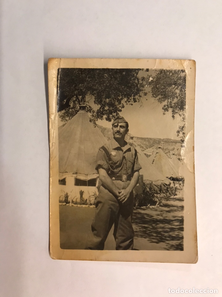 Military Antiques: MILITAR. Fotograf&iacute;a Antigua. Joven Legionario. (h.1940?) ORIGINAL..