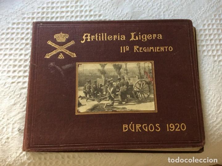 Military Antiques: ALBUM DE FOTOGRAFIAS DE ARTILLERIA LIGERA