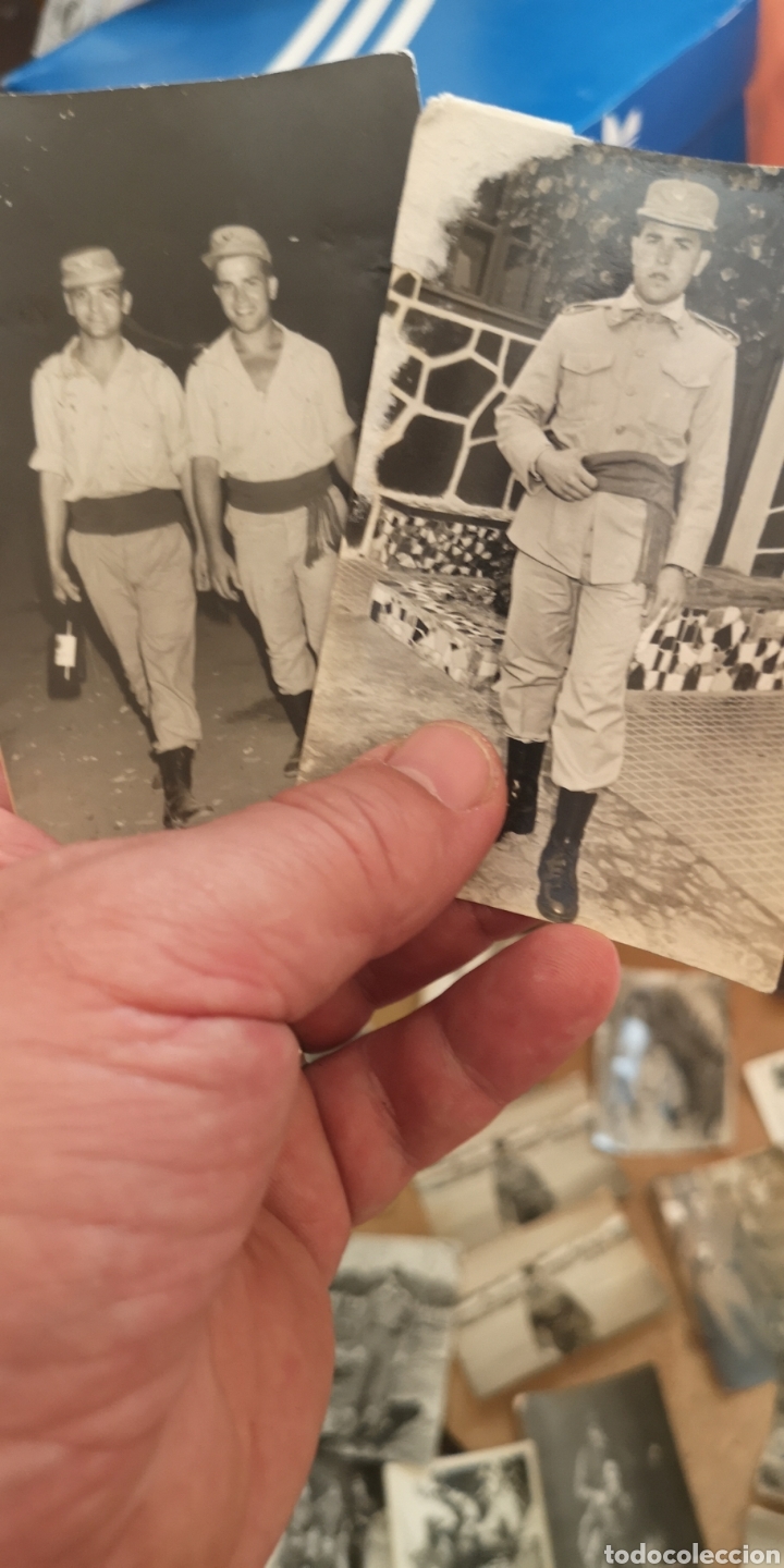 Militaria: 2 fotos fotograf&iacute;as de Regulares a&ntilde;os 60