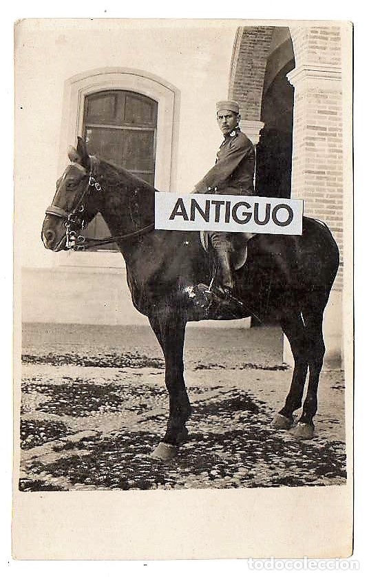 Military Antiques: MILITAR A&Ntilde;OS 20 A CABALLO. AFRICA. SANIDAD ?