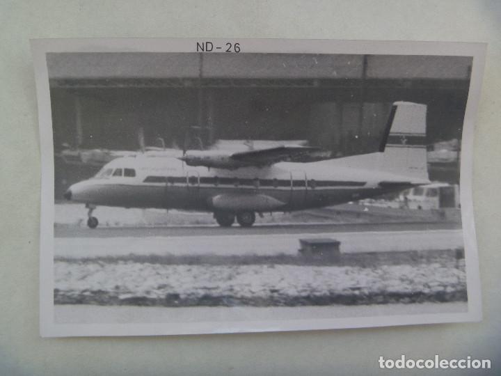 Militaria: FOTO DE UN AVION  ND - 26 EN TIERRA