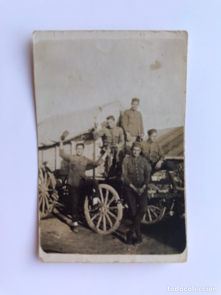 Militaria: MILITAR. Soldados del Ej&eacute;rcito de Espa&ntilde;a. Artiller&iacute;a. ??Bajo el Reinado de Alfonso XIII (h.1920?)