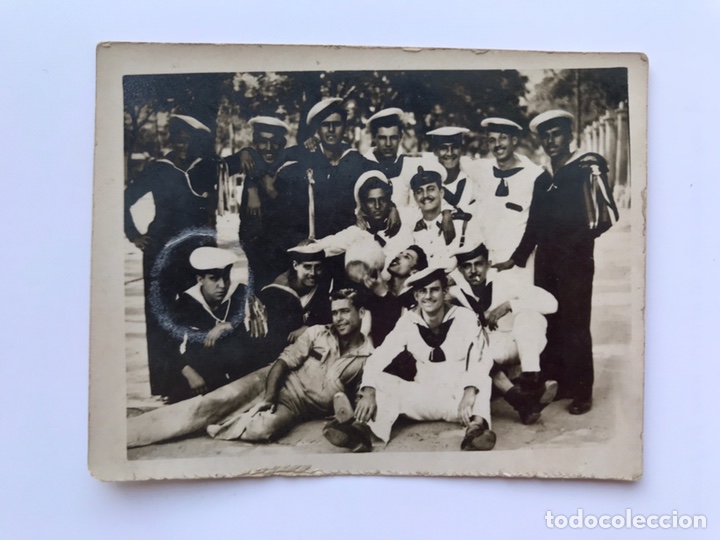 Military Antiques: MILITAR. Fotograf&iacute;a Armada Naval Espa&ntilde;ola, de blanco y negro... (h.1950?).