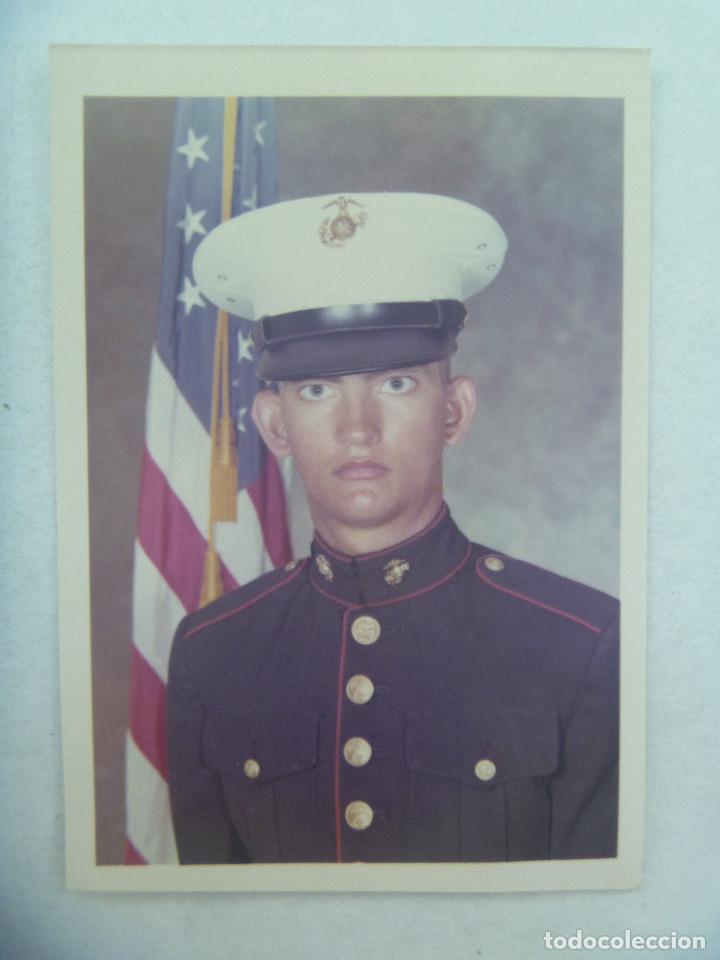 Militaria: RETRATO DE UN JOVEN MARINE DE LOS ESTADOS UNIDOS