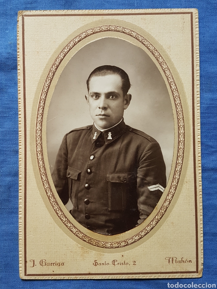 Military Antiques: Foto postal soldado ingenieros Rep&uacute;blica 1931